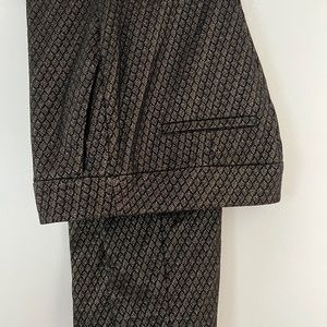 Loft Gold/Black Dress pants